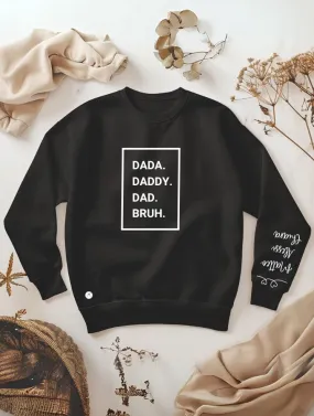 ALL DADS SWEATER - BLACK