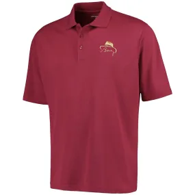 Antigua Men's Bowden Hat Design Performance Polo - Garnet