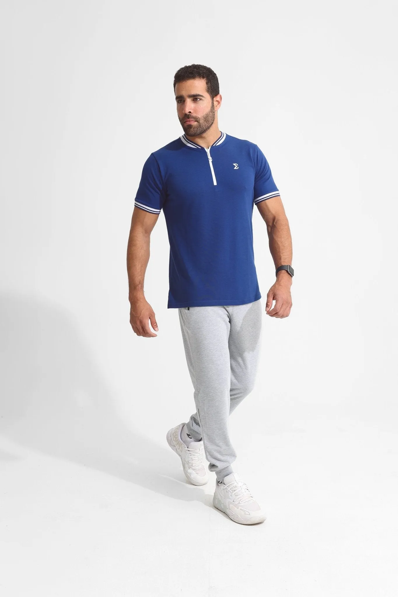 Bellwether Blue Surf Z Polo T-shirt