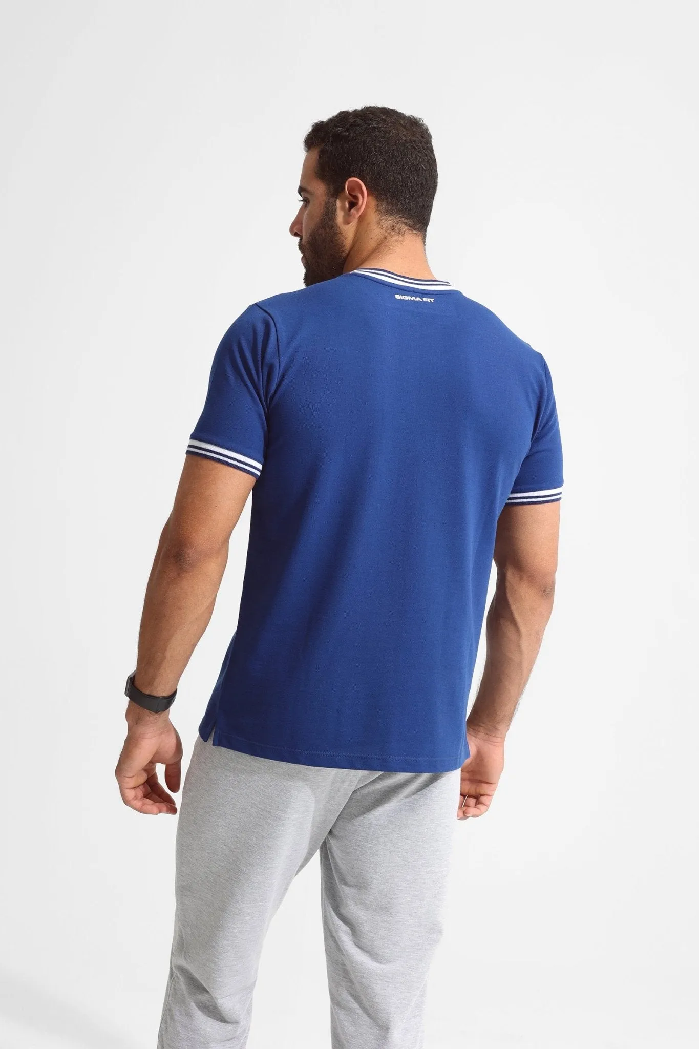 Bellwether Blue Surf Z Polo T-shirt