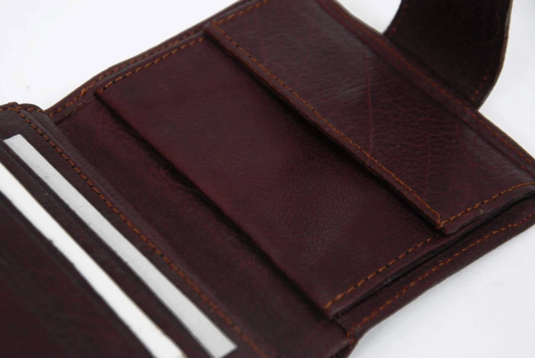 Brown Handmade Leather Wallet For Men