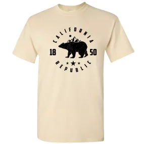 California Republic Mountains Asst Colors T-shirt/tee