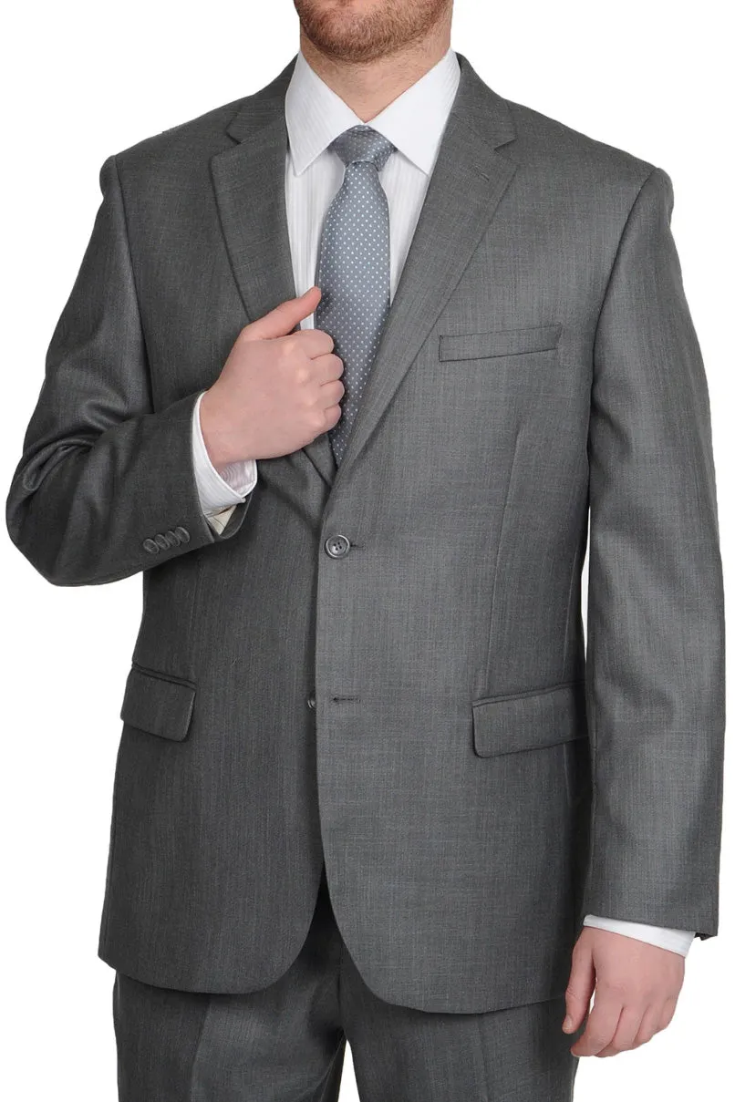 Caravelli Grey Sharkskin Suit