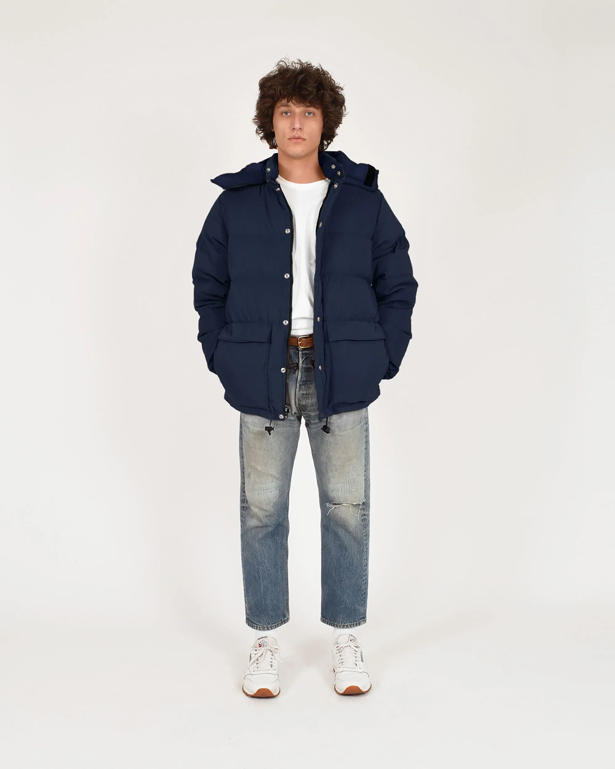 Classico Down Parka - Navy