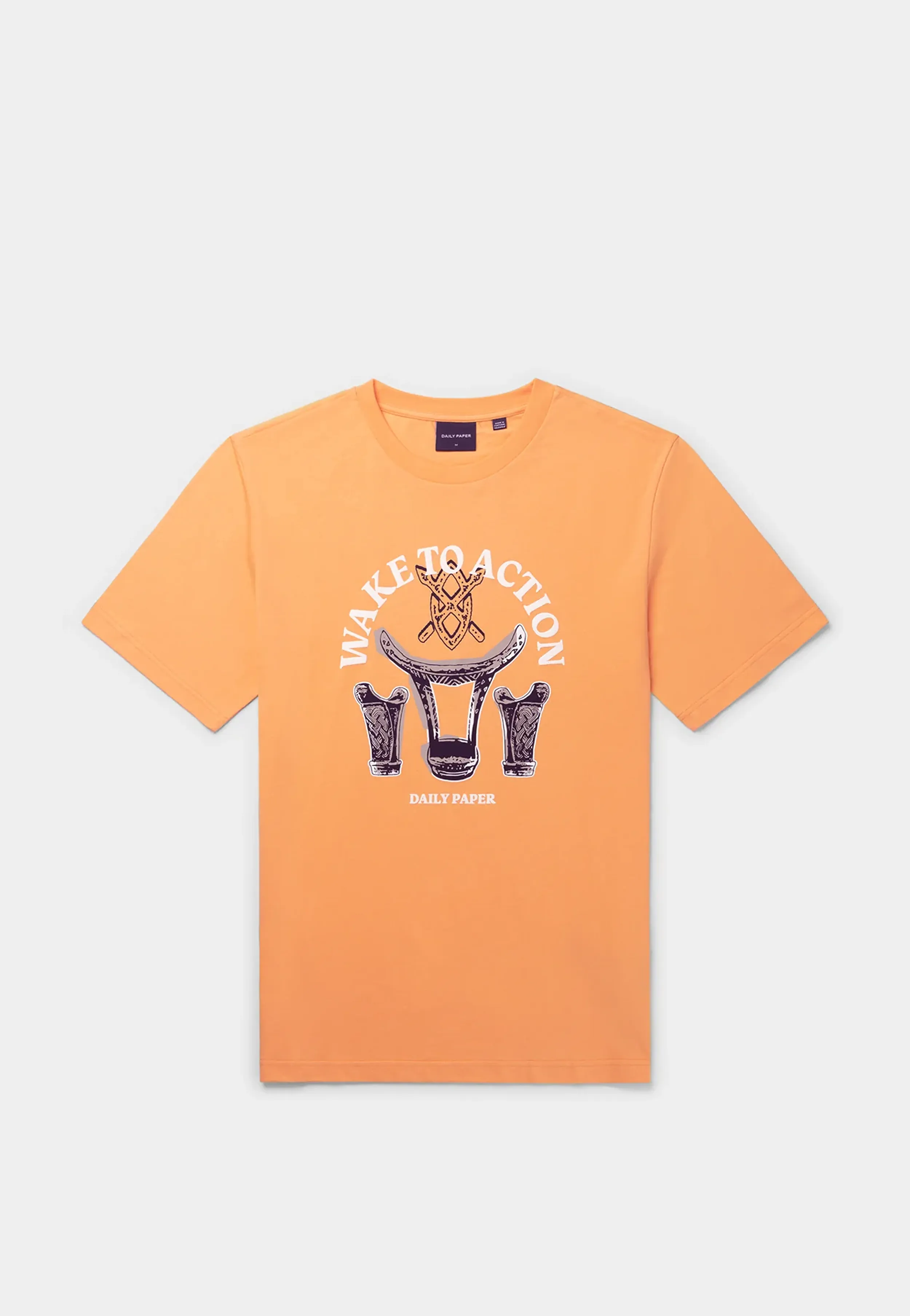 DAILY PAPER Rivo Ss Tshirt - Orange