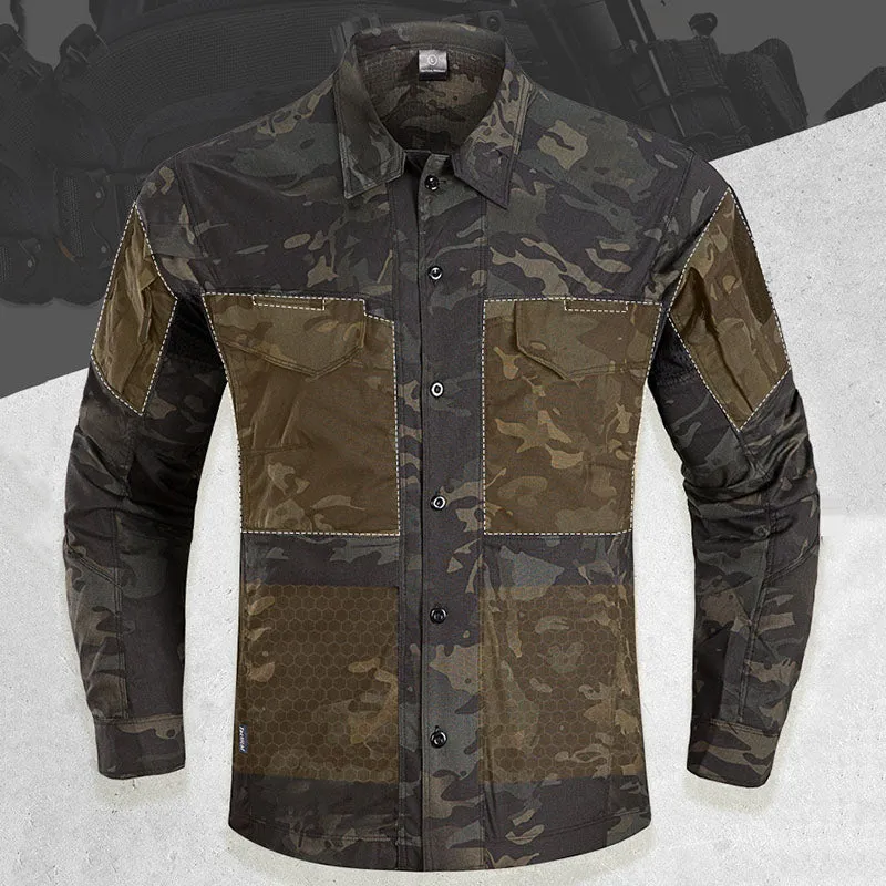 Fan Outdoor Camouflage Men's Shirts