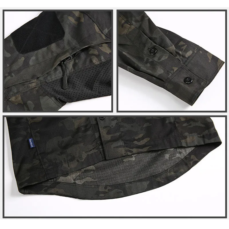 Fan Outdoor Camouflage Men's Shirts