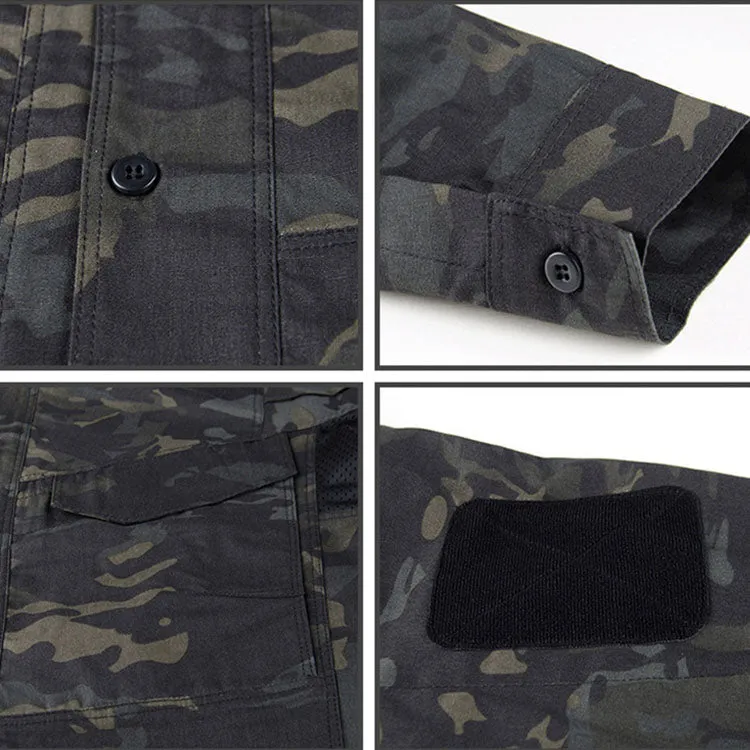 Fan Outdoor Camouflage Men's Shirts