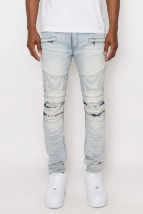 Get Started Stacked Skinny Flare Jeans