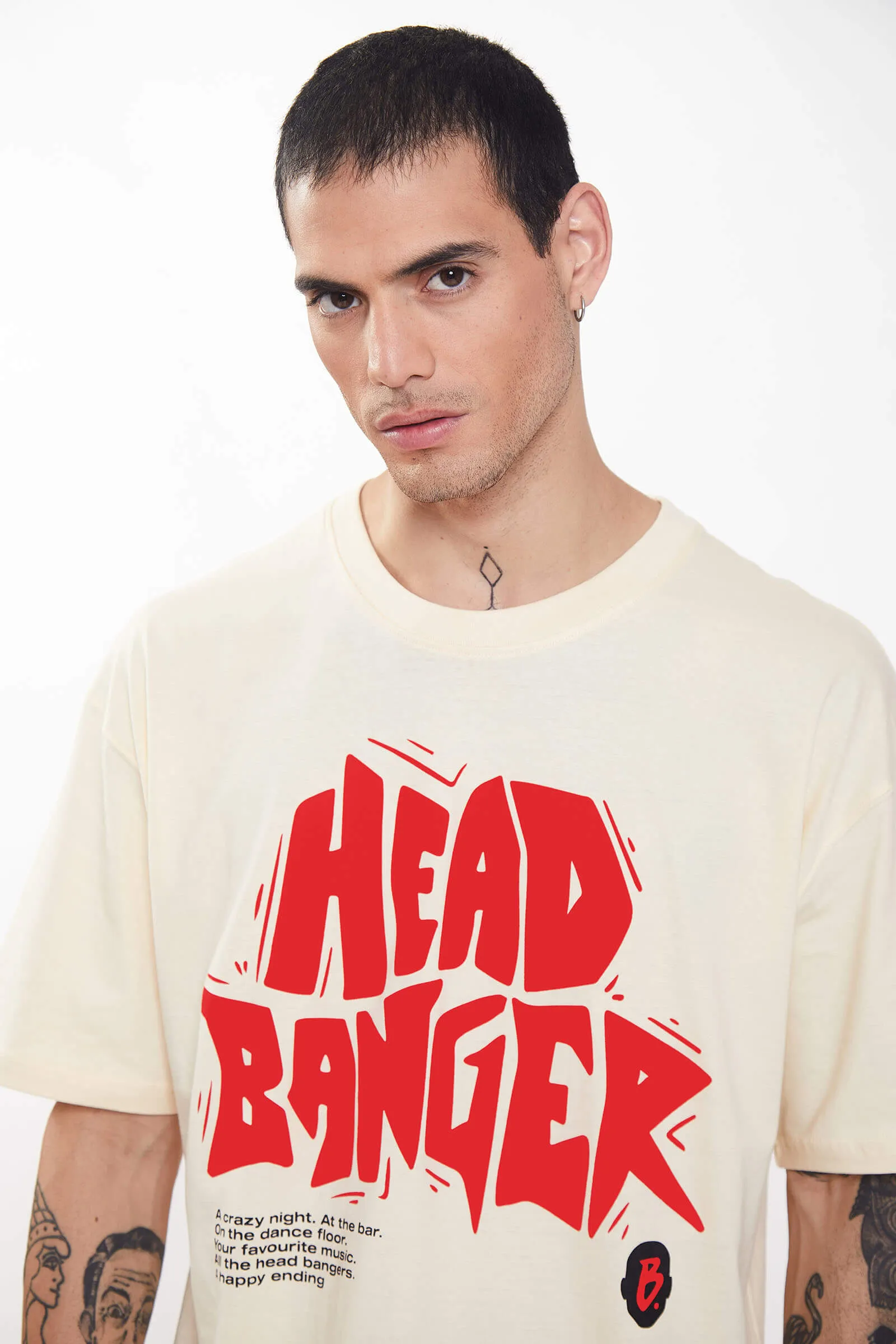 Head Banger Oversized T-Shirt