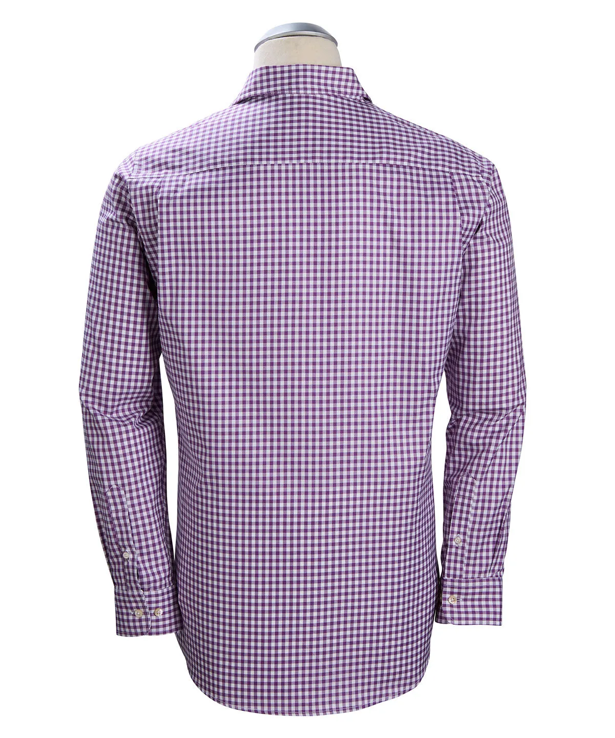 Heritage Italian-Made 100% Royal Oxford Cotton Gingham Sport Shirt