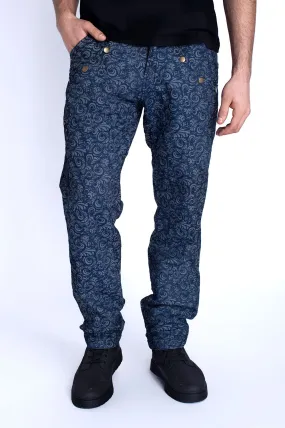 Comfortable Long Hypnosis Pattern Pants