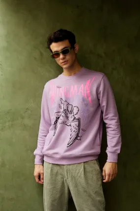 Lilac Wingman Sweatshirt