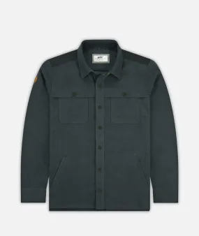 Charcoal Maverick Jacshirt - Stylish Mens Charcoal Jacket