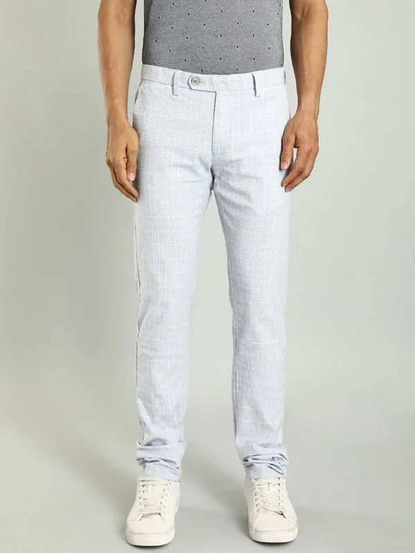 Men Brooklyn Fit Cotton Blend Trouser