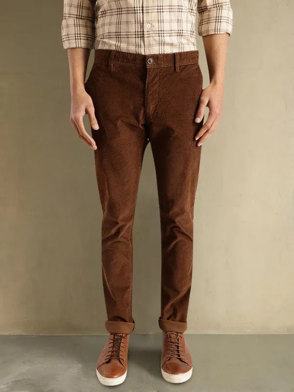 Men Brooklyn Fit Cotton Stretch Trouser