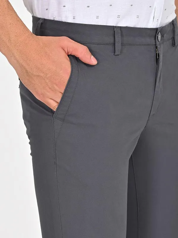 Men Brooklyn Fit Cotton Stretch Trouser