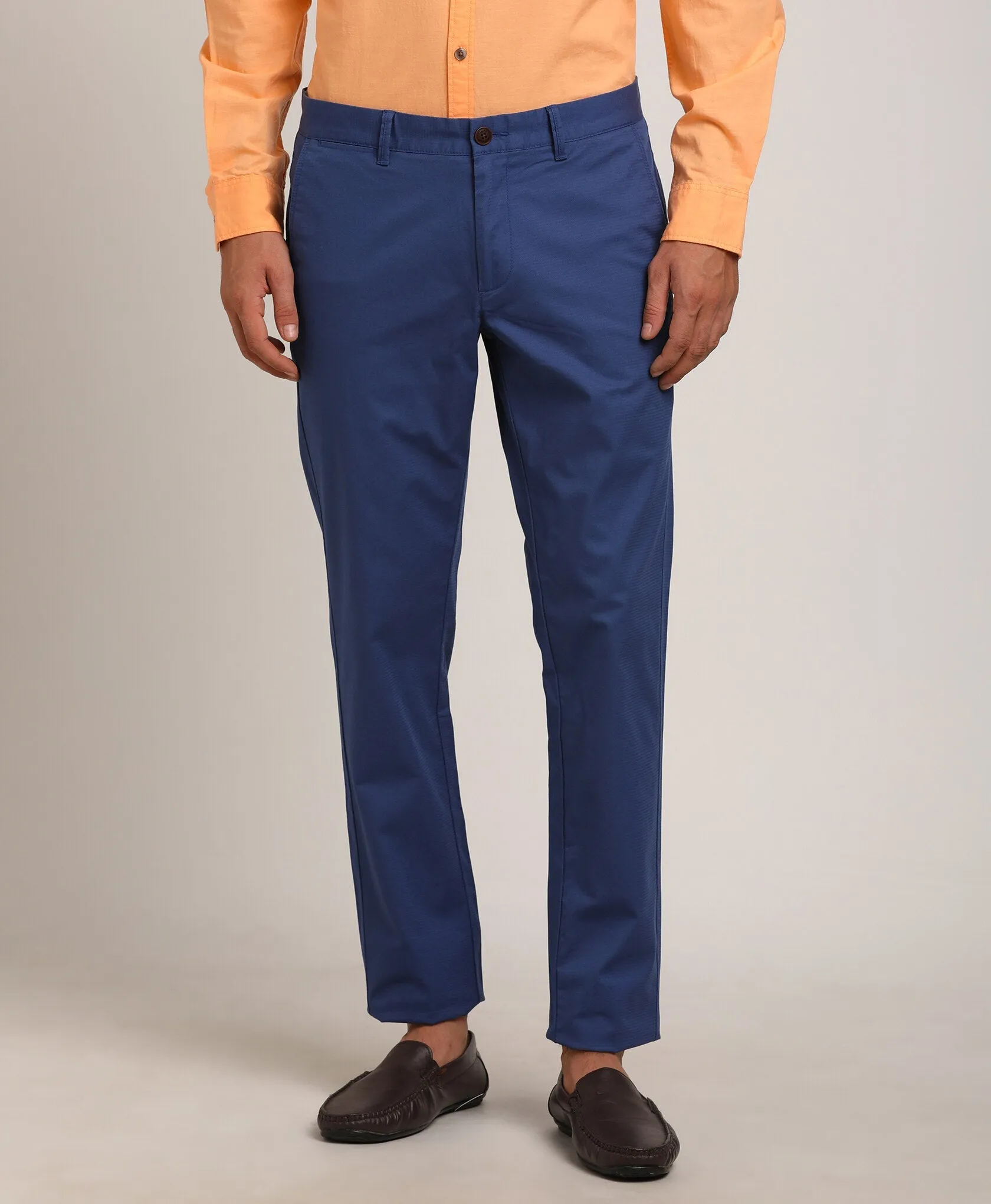 Men Brooklyn Fit Cotton Stretch Trouser