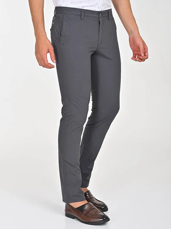 Men Brooklyn Fit Cotton Stretch Trouser