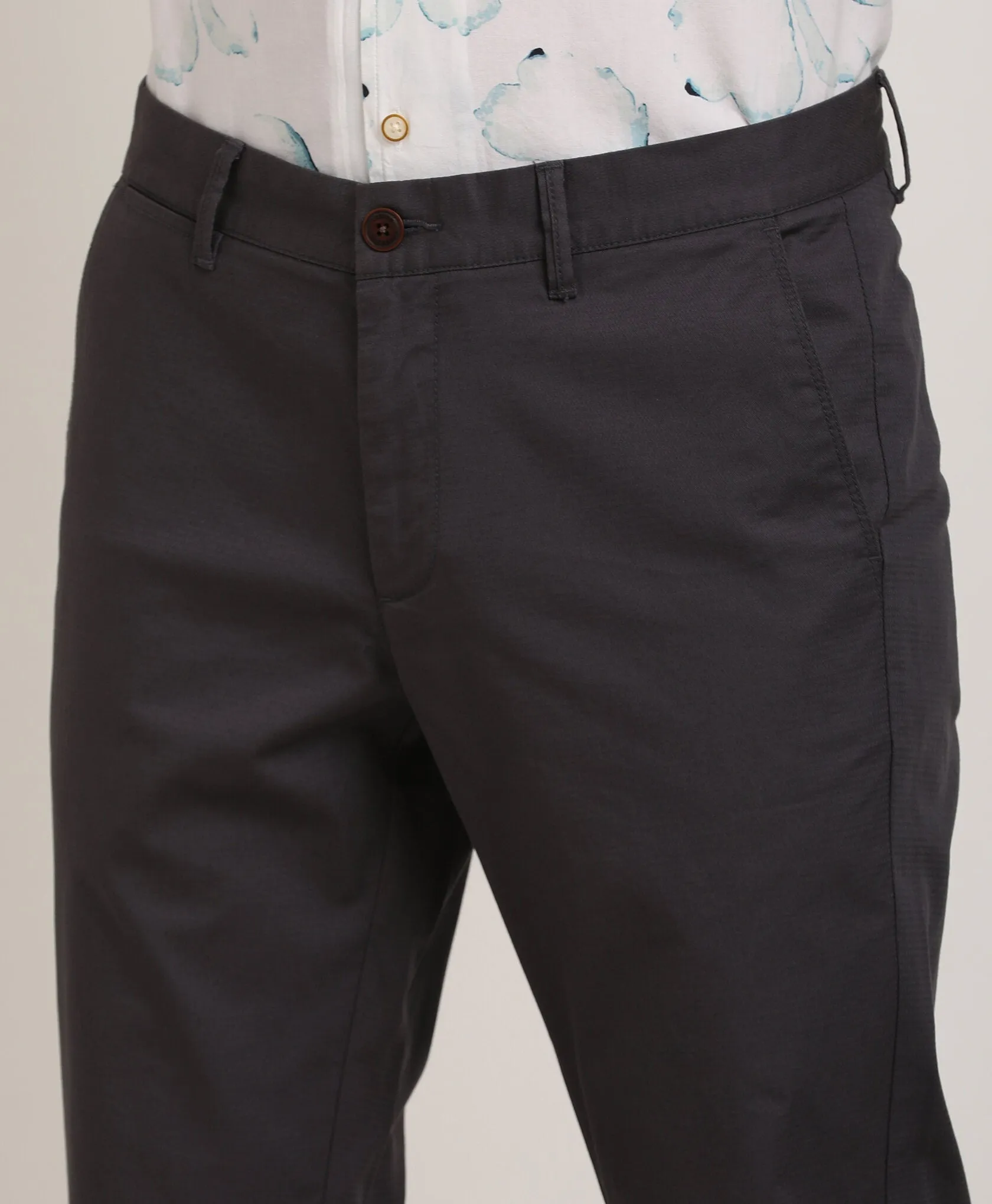 Men Brooklyn Fit Cotton Stretch Trouser