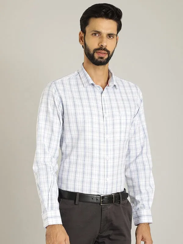 Men Checked Full Sleeve Cotton Shirt