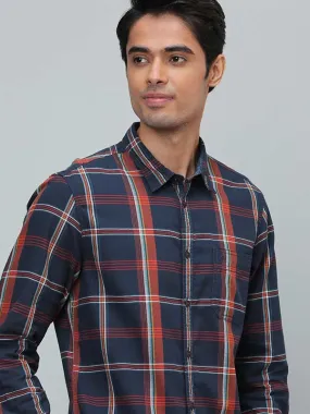 Men Checked Full Sleeve Cotton Shirt