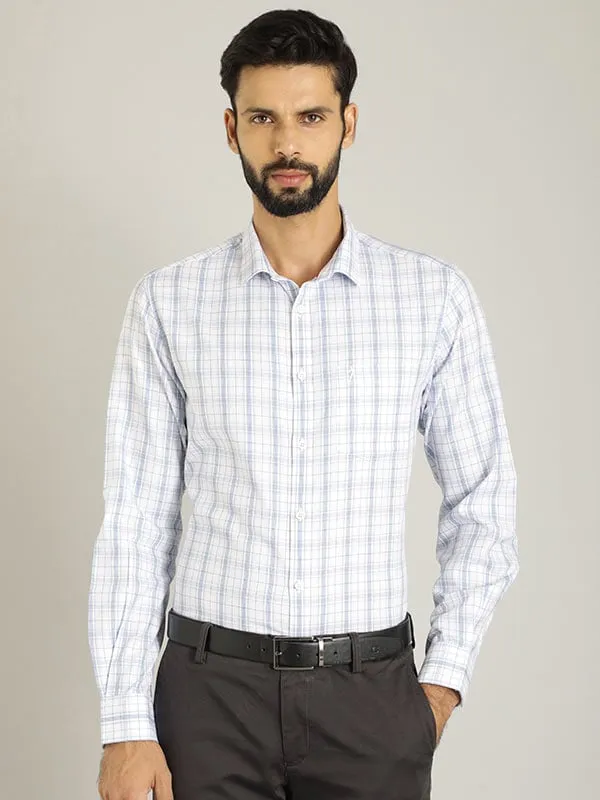 Men Checked Full Sleeve Cotton Shirt