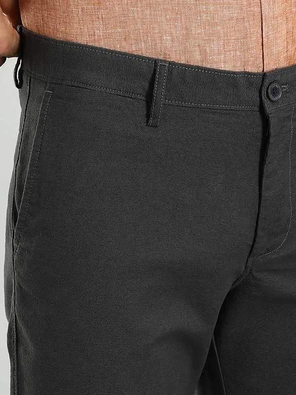 Men Kansas Fit Cotton Stretch Trouser