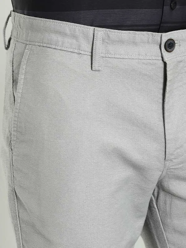 Men Kansas Fit Cotton Stretch Trouser