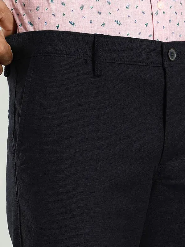 Men Kansas Fit Cotton Stretch Trouser