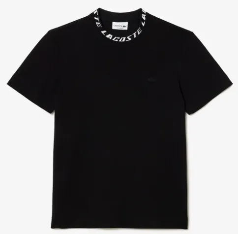 Men's Lacoste Regular Fit Branded Collar T-shirt