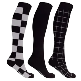 Men's Starter Compression Socks // Black (3-Pairs)