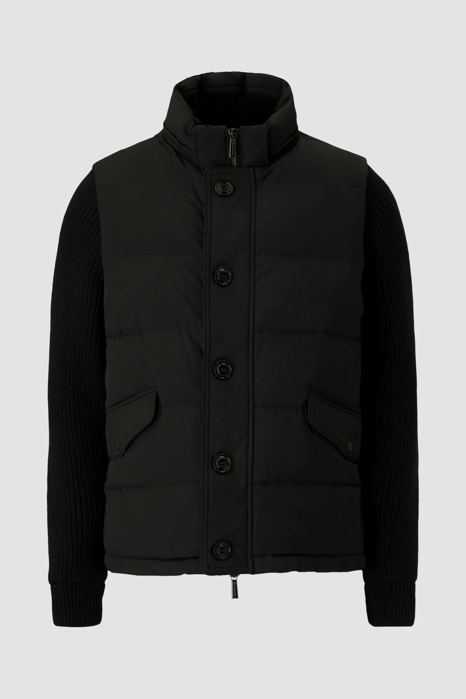 Moorer Black/Nero Detachable Sleeve FOSCOLO-KNM Jacket