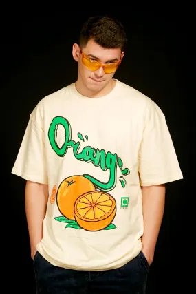 Orange Oversized T-shirt