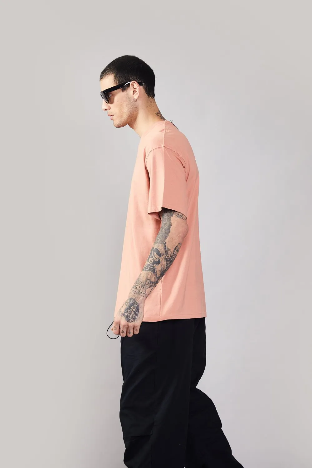 Peach Heavyweight Oversized T-shirt