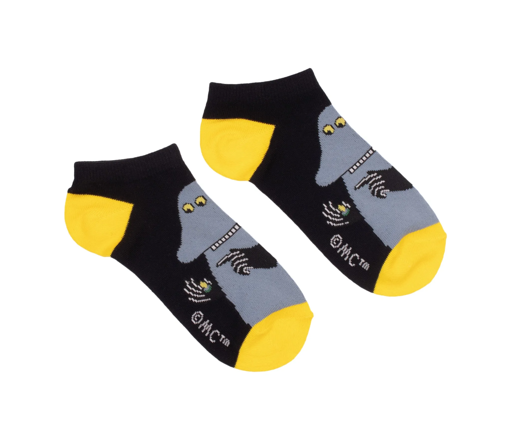 The Groke Men Ankle Socks - Black